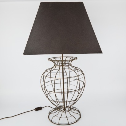 A Large French Table Lamp By Forestier