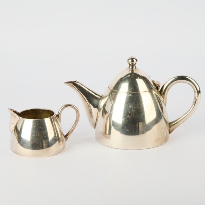 A Vintage Country Deco Style Tea Pot And Milk Jug By Country Road