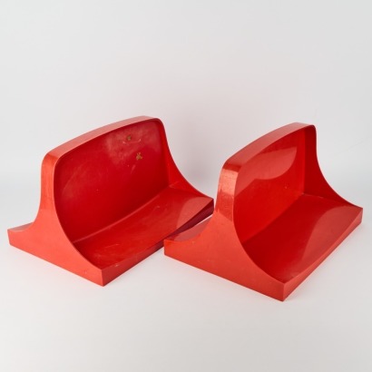 A Pair of Kartell Style Shelves