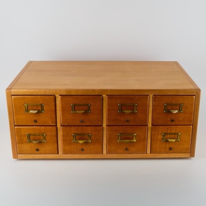 A Set Of Vintage File Drawers