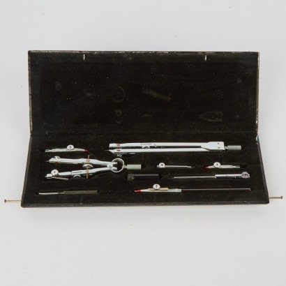 A Vintage Compass Set