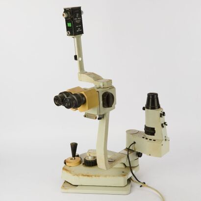 A Vintage Stereo Microscope