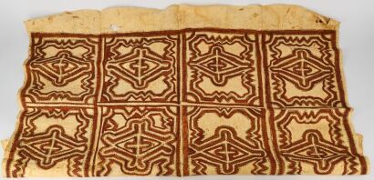 A Papua New Guinea Tapa Cloth
