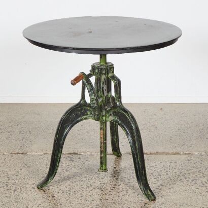 An Industrial Adjustable Table