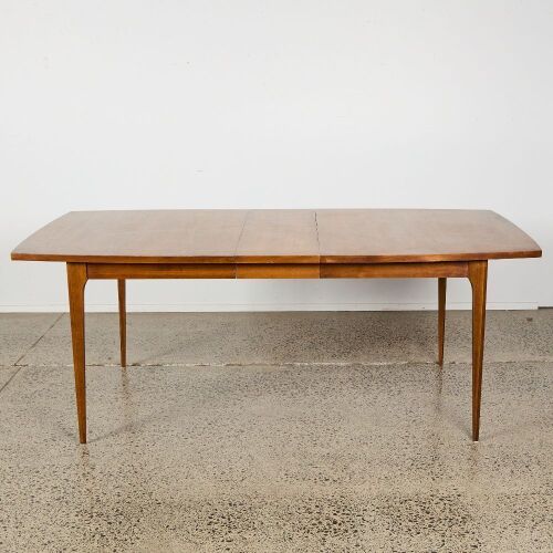 A Walnut Mid-Century Dining Table by Broyhill Brasilia