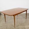 A Walnut Mid-Century Dining Table by Broyhill Brasilia - 3