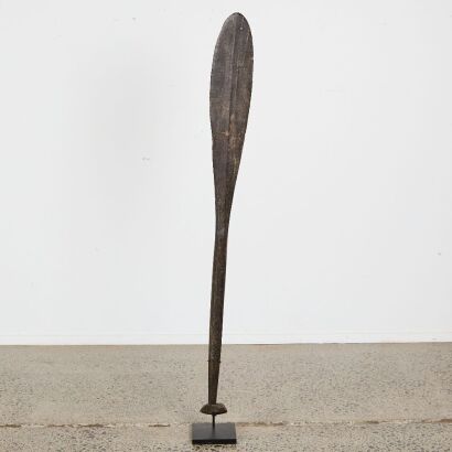 A Polynesian Carved Paddle