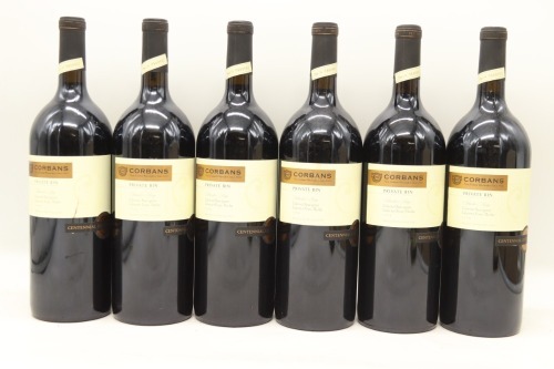 (6) 1998 Corbans Private Bin Cabernet Sauvignon - Cabernet Franc - Merlot, Hawke's Bay, 1500ML