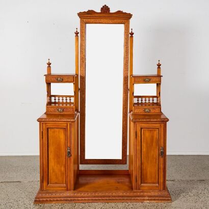 A Rimu Hall Stand Table