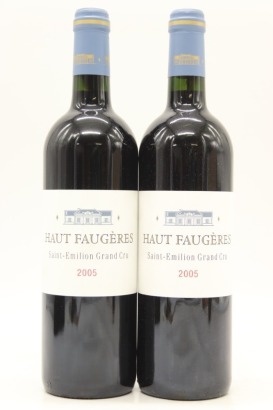 (2) 2005 Chateau Haut Faugeres, Saint-Emilion Grand Cru