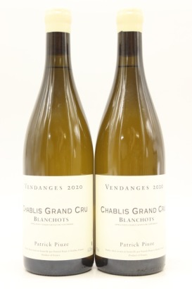 (2) 2020 Patrick Piuze Blanchots, Chablis Grand Cru