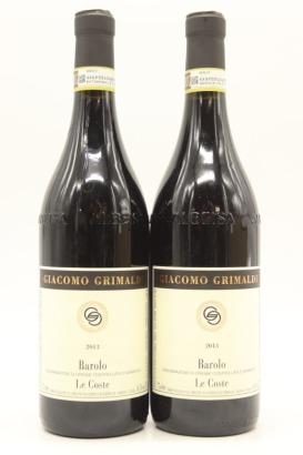 (2) 2013 Giacomo Grimaldi Le Coste, Barolo DOCG