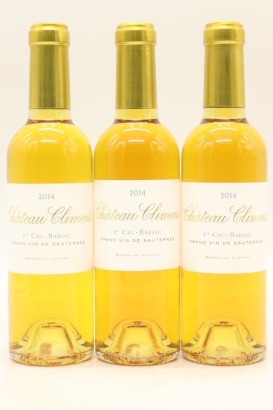 (3) 2014 Chateau Climens, Sauternes - Barsac, 375ml [JR16.5]