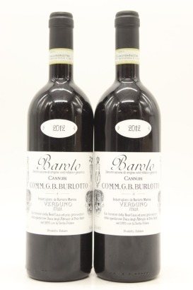 (2) 2012 G. B. Burlotto Cannubi, Barolo DOCG [JR17]