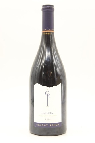 (1) 2004 Craggy Range Le Sol Syrah, Gimblett Gravels [BC96]