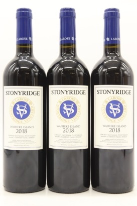 (3) 2018 Stonyridge Vineyard Larose, Waiheke Island