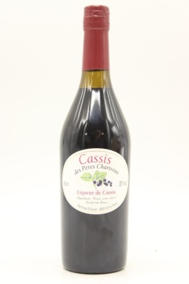 (1) Chartreuse Cassis des Peres Chartreux Blackcurrant Liqueur, Isere, 20% ABV, 500ml