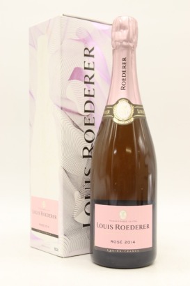 (1) 2014 Louis Roederer Brut Rose Millesime, Champagne (GB)