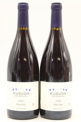 (2) 2022 Kusuda Pinot Noir, Martinborough