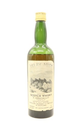 (1) Laphroaig 'Islay Mist' 8 Year Old Distilled, Blended & Bottled by D. Johnston & Co., Islay, 43% ABV, Circa. 1950's