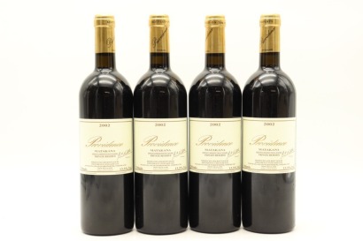 (4) 2002 Providence Private Reserve Merlot - Cabernet Franc - Malbec, Matakana