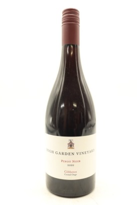 (1) 2020 High Garden Vineyard Pinot Noir, Gibbston