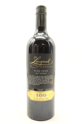 (1) 2019 Langmeil Winery 'Pure Eden' Shiraz, Eden Valley