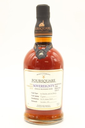 (1) Foursquare Rum Distillery Exceptional Cask Selection Mark XIX 'Sovereignty' Single Blended Rum, Barbados, 62% ABV
