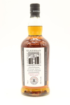 (1) Kilkerran Sherry Cask Matured 8 Year Old 2022 Release Single Malt Scotch Whisky, Campbeltown, 58.1% ABV