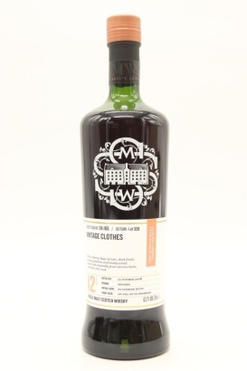 (1) SMWS 24.165 Vintage Clothes 12 Year Old Macallan Distillery 2008 Vintage Single Malt Scotch Whisky, 63.7% ABV