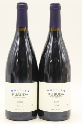 (2) 2020 Kusuda Syrah, Martinborough [JR18]