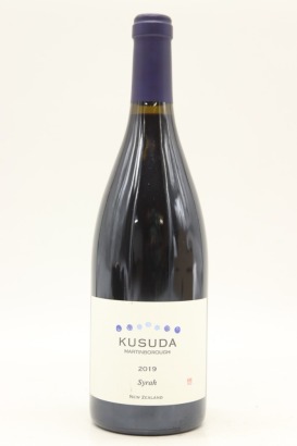(1) 2019 Kusuda Syrah, Martinborough [JR17]