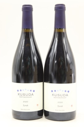 (2) 2020 Kusuda Syrah, Martinborough [JR18]