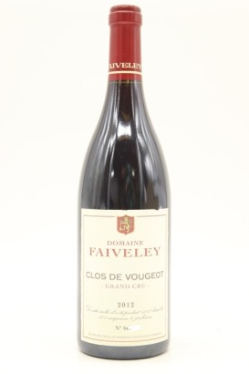 (1) 2012 Domaine Faiveley Clos de Vougeot Grand Cru, Cote de Nuits