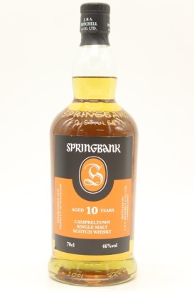 (1) Springbank 10 Year Old 2021 Release Single Malt Scotch Whisky, Campbeltown, 46% ABV