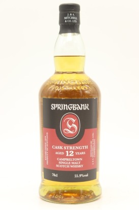 (1) Springbank 12 Year Old Cask Strength 2021 Release Batch 23 Single Malt Scotch Whisky, Campbeltown, 55.9% ABV