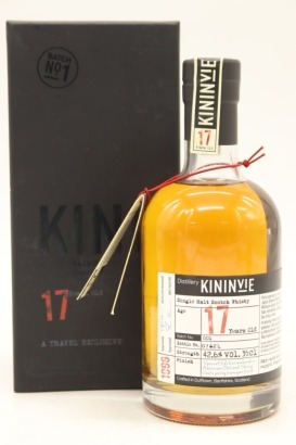 (1) Kininvie 1996 Vintage 17 Year Old Batch #1 Single Malt Scotch Whisky, 42.6% ABV, 375ml (GB)
