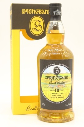 (1) Springbank Local Barley 10 Year Old 2021 Edition Single Malt Scotch Whisky, Campbeltown, 51.6% ABV (GB)