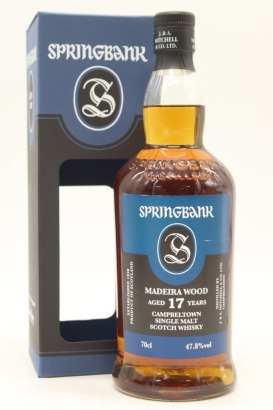 (1) Springbank Madeira Cask Matured 17 Year Old Single Malt Scotch Whisky, Campbeltown, 47.8% ABV (GB)