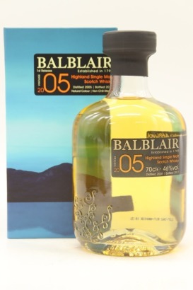 (1) 2005 Balblair Vintage 1st Release Single Malt Scotch Whisky, 46% ABV (GB)