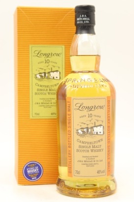 (1) Longrow 10 Year Old Single Malt Scotch Whisky, Campbeltown, 46% ABV, (Bottled between 2007-2011)(GB)