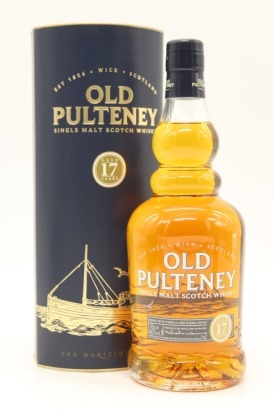(1) Old Pulteney 17 Year Old Single Malt Scotch Whisky, 46% ABV (GB)