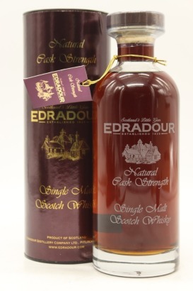 (1) 2008 Edradour Natural Cask Strength Bottled 2020 Single Malt Scotch Whisky, 57.1% ABV (GB)