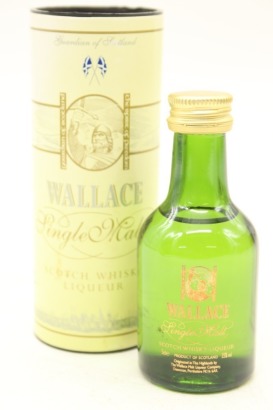 (1) Wallace (Deanston) Single Malt Scotch Whisky Liqueur, 35% ABV, 50ml (GB)