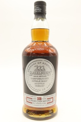 (1) Hazelburn 2010 Vintage Oloroso Cask 12 Year Old 2022 Release Single Malt Scotch Whisky, Campbeltown, 49.9% ABV