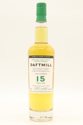 (1) Daftmill 2006 Vintage 15 Years Old Cask Strength "Chariot Barley" Single Malt Scotch Whisky, Lowlands, 55.7% ABV