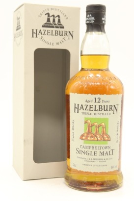 (1) Hazelburn 12 Year Old Single Malt Scotch Whisky, Campbeltown, 46% ABV (Bottled between 2009-2016) (GB)