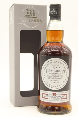 (1) Hazelburn 2008 Vintage Oloroso Cask 15 Year Old 2023 Release Single Malt Scotch Whisky, Campbeltown, 55.8% ABV (GB)