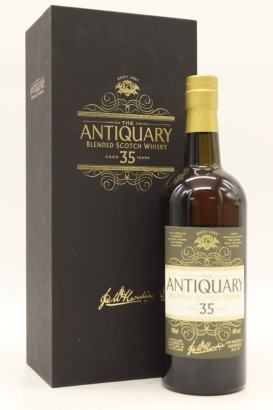 (1) The Antiquary 35 Year Old Blended Scotch Whisky, 46% ABV (GB)