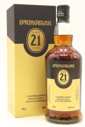 (1) Springbank 21 Year Old 2022 Edition Single Malt Scotch Whisky, Campbeltown, 46% ABV (GB)